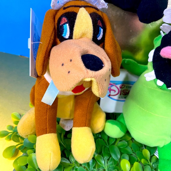 DISNEY EXCLUSIVE NWT VTG 90s PETER PAN RETIRED BEAN BAG PLUSH COMPLETE SET OF 5 - Picture 10 of 14